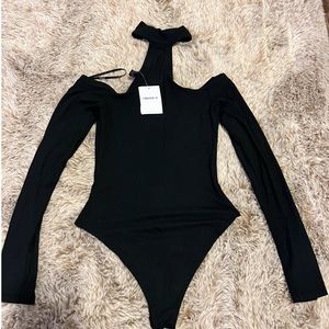 Cut out black bodysuit